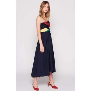 Size 0 JOIE Latika Strapless Dress In Midnight